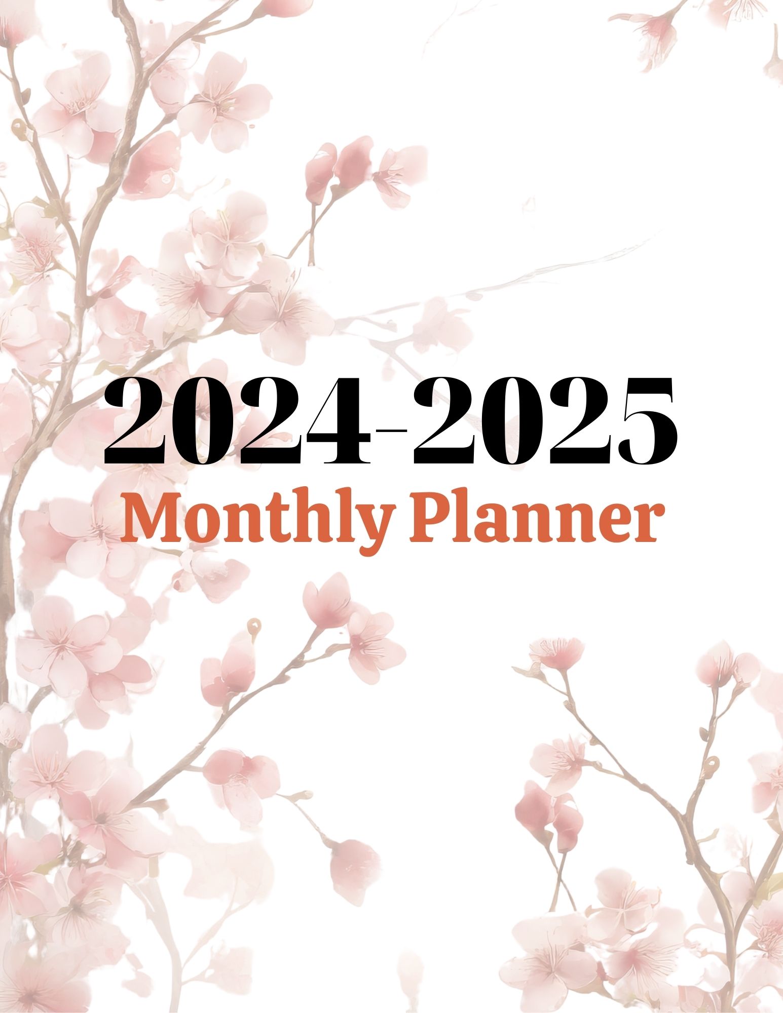 Cherry Blossom Planner – Free