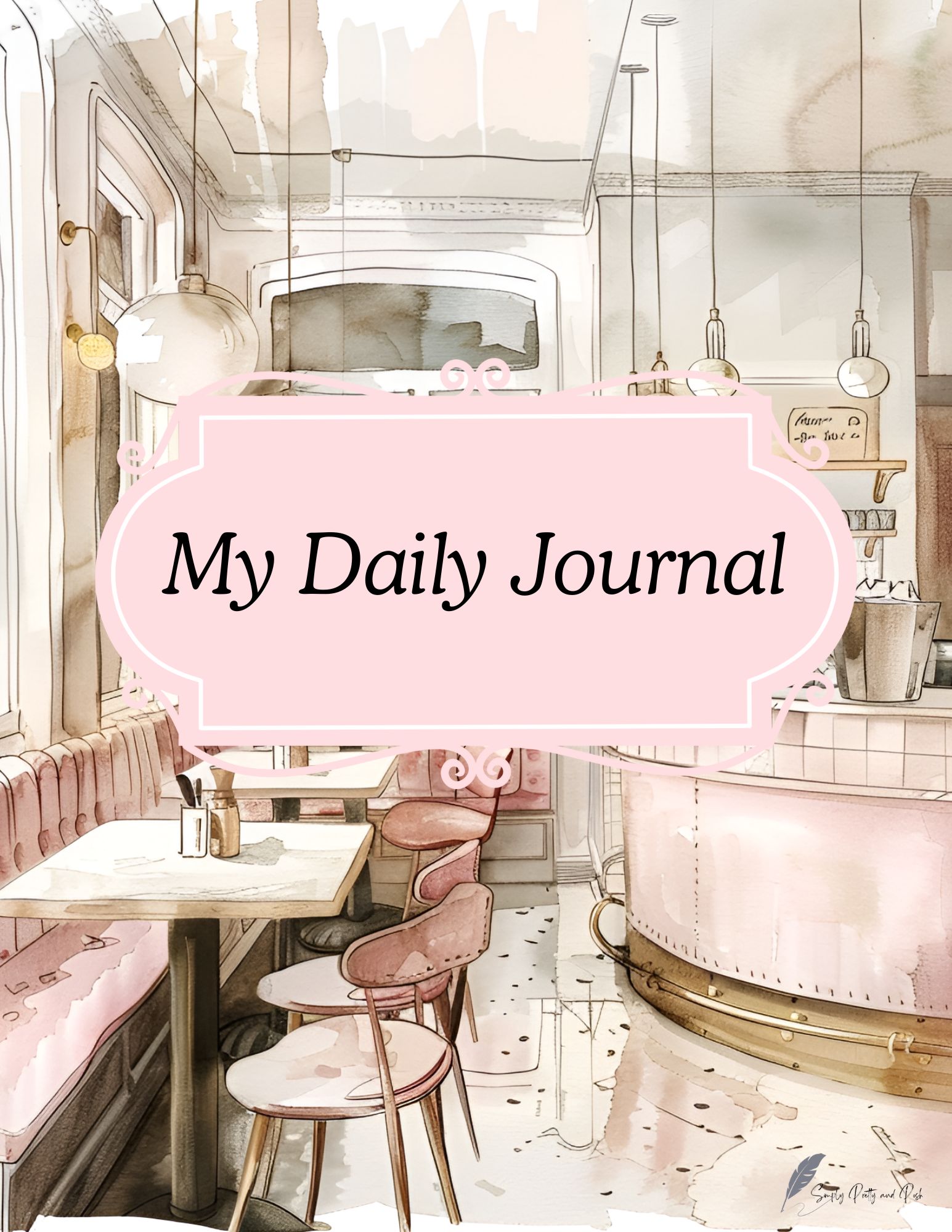 Daily Journal Printable – Free Coquette Design